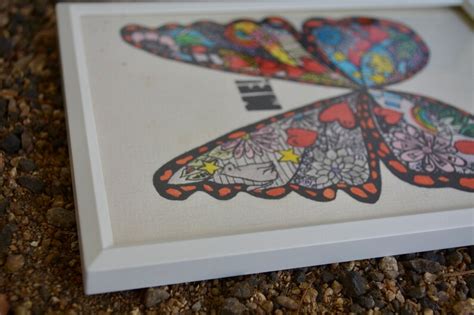 Taylor Swift Butterfly Mural Framed Lover Handcrafted - Etsy