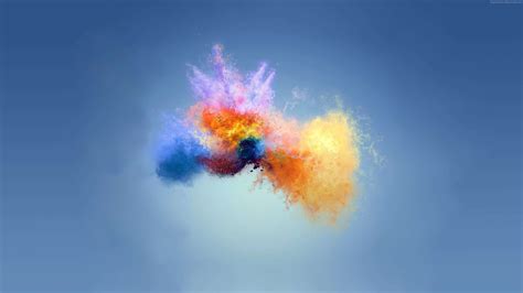 Abstract Colors Explosion UHD 4K Wallpaper - Pixelz.cc