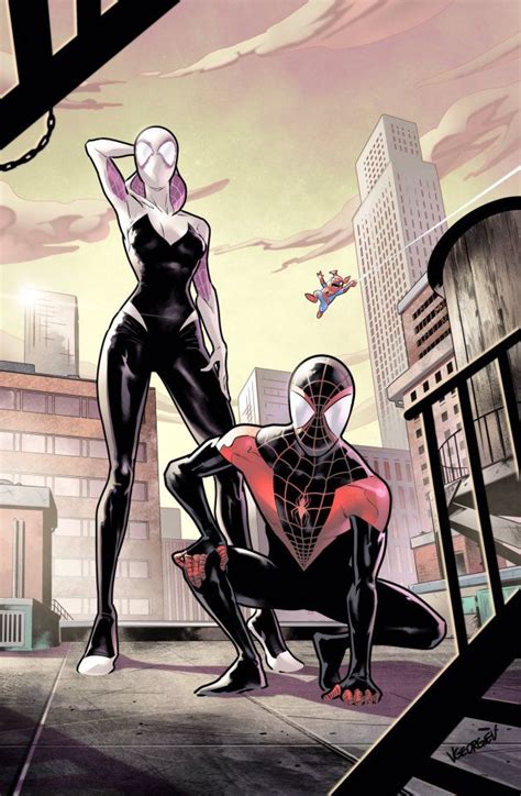 Miles and Gwen Stacy by Vasco Georgiev | Marvel spider gwen, Amazing ...