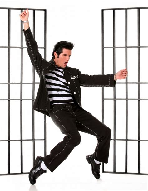 COSTUME RENTAL - D103 Elvis jailhouse rock 3pc M/l – Woodbridge Costume ...