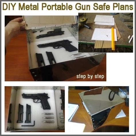 DIY Metal Portable Gun Safe Plans