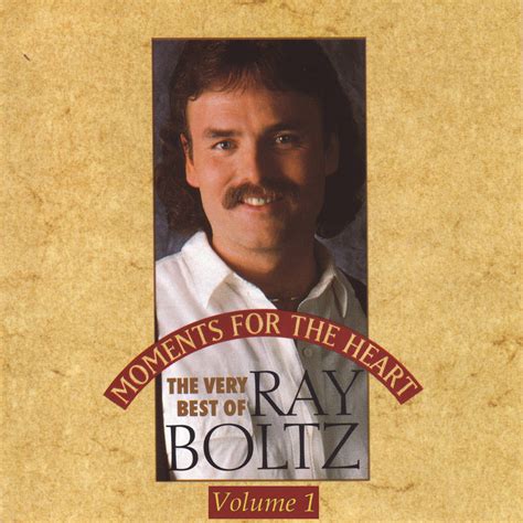 "Moments For The Heart" Volume One By Ray Boltz-MP3 Digital Download – Ray Boltz Music Inc.