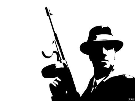 Mafia Man Stencil by Six-Hundred on deviantART | Mafia game, Mafia ...