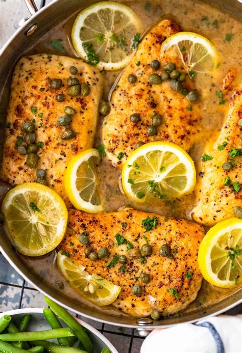 Chicken Piccata Recipe (Easy) - Easy Chicken Recipes (VIDEO!!)