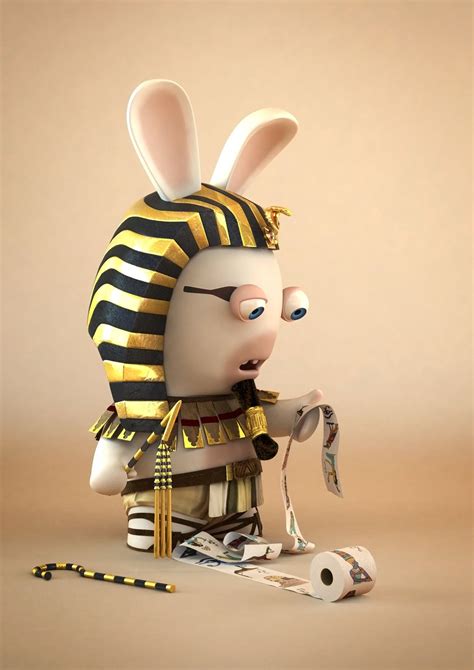 RAVING RABBIDS / TRAVEL IN TIME | Rabbit wallpaper, Cartoon crazy, Character design