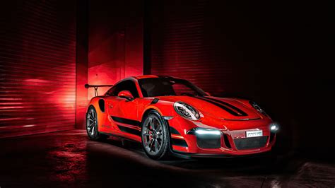 Porsche GT3RS Red 4k Porsche GT3RS Red 4k wallpapers Porsche, Car ...