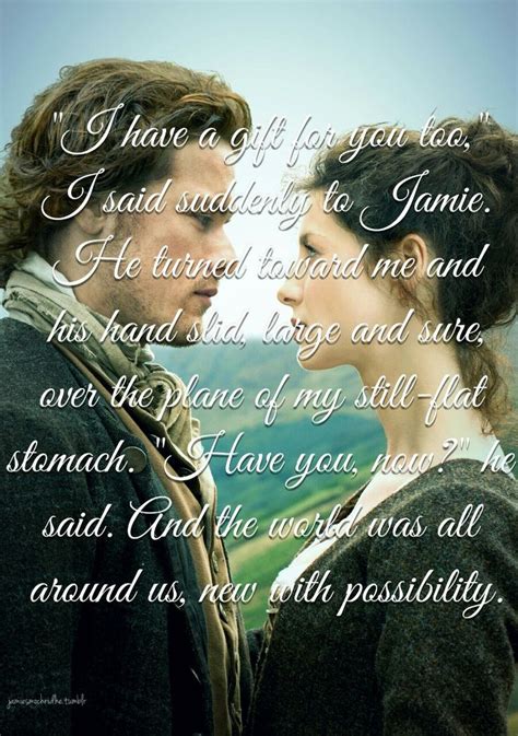 Jamie & Claire Quote from Outlander