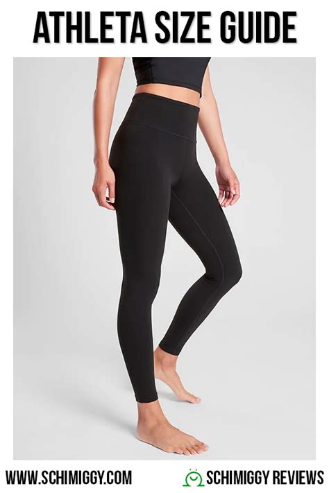 Athleta Size Guide + Fit Tips and Fit Tips - Schimiggy Reviews