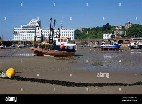 Folkestone harbour kent england uk gb Stock Photo - Alamy