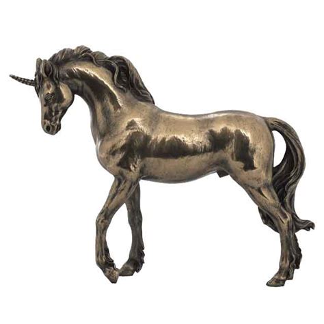 Home Décor Standing Unicorn Statue Horse Fantasy House Decoration Sculpture Figurines Home Decor ...