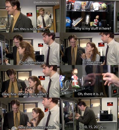 loved this! | The office show, Good pranks, Office pranks