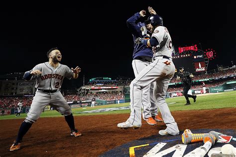 Astros Win Game 4 Of World Series, Beat Nationals, 8-1