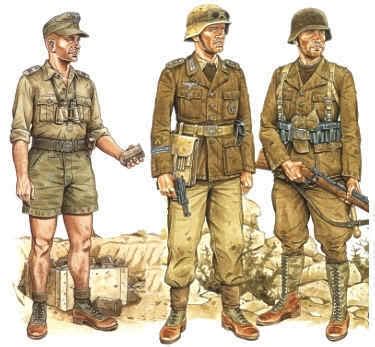 Afrika Korps Uniforms - Nevington War Museum