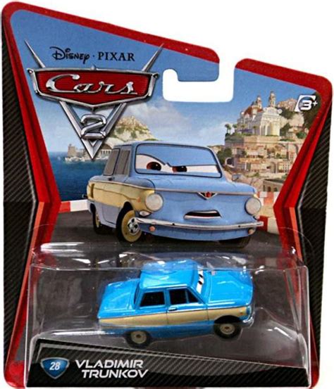 Disney Pixar Cars Cars 2 Main Series Vladimir Trunkov 155 Diecast Car Mattel Toys - ToyWiz