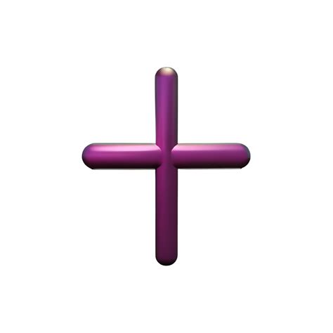 a purple cross on a transparent background 27687901 PNG