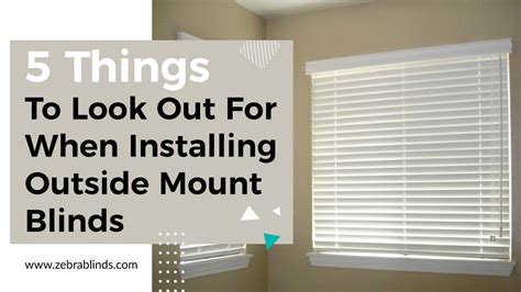 How To Measure For Window Blinds Outside Mount