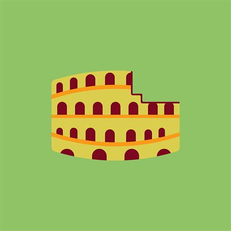 Colosseum in rome vector ai eps | UIDownload