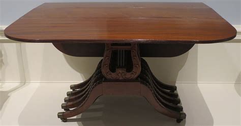 File:Mahogany dining table attributed to Duncan Phyfe, c. 1815, Dayton ...