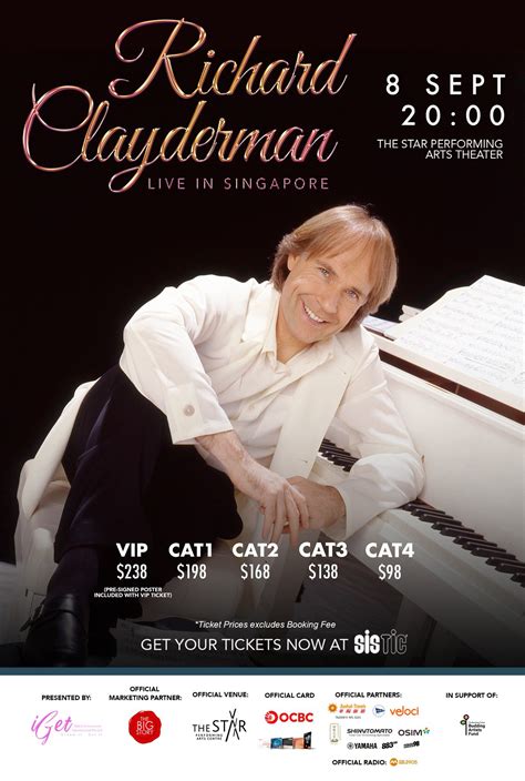 Event: Richard Clayderman Live in Singapore | Honeycombers Singapore