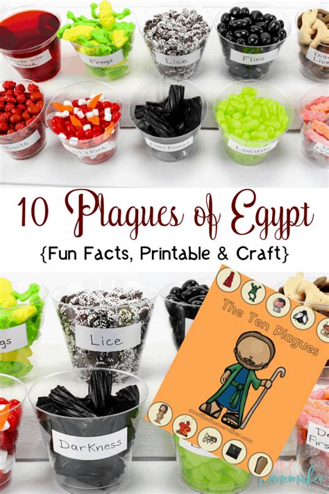 Fun 10 Plagues of Egypt {FREE Fun Facts, Printable and Craft} | Bible ...