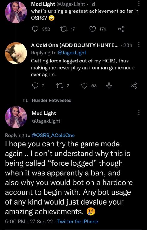 Mod Light with the shutdown! : r/2007scape