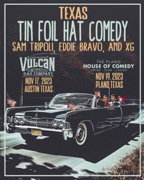 Tin Foil Hat Comedy w/ Sam Tripoli & Eddie Bravo | Vulcan Presents