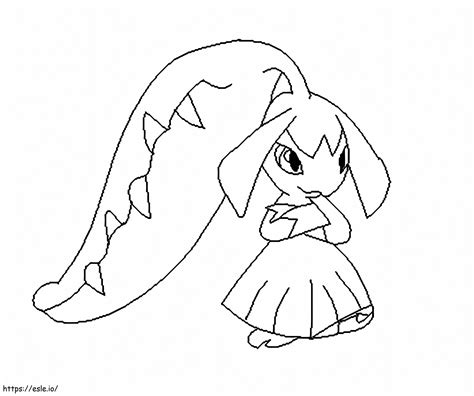 Mawile Pokemon 1 coloring page