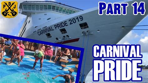 Carnival Pride Cruise Vlog 2019 - Part 14: Throwback Sea Day, Journeys Cruise, '80s Fun ...