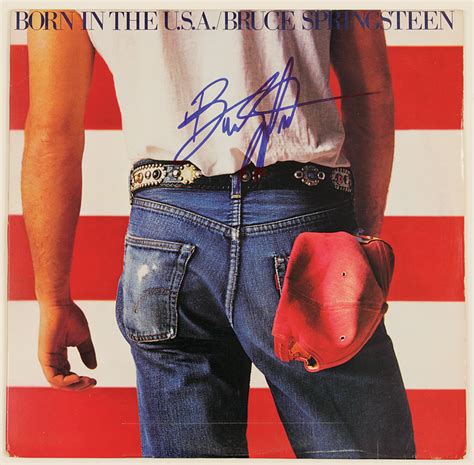 Lot Detail - Bruce Springsteen Signed "Born in the USA" Album