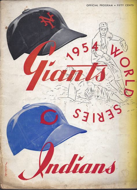 1954 World Series programAmerican Treasures Appraisals