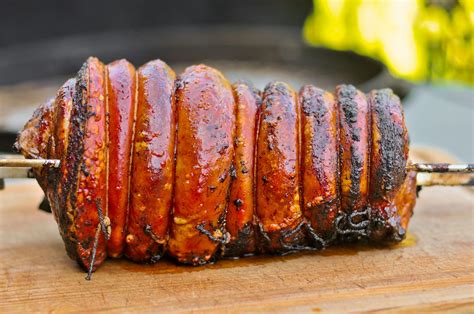 Lechon Liempo Filipino Rotisserie Pork Belly Recipe :: The Meatwave