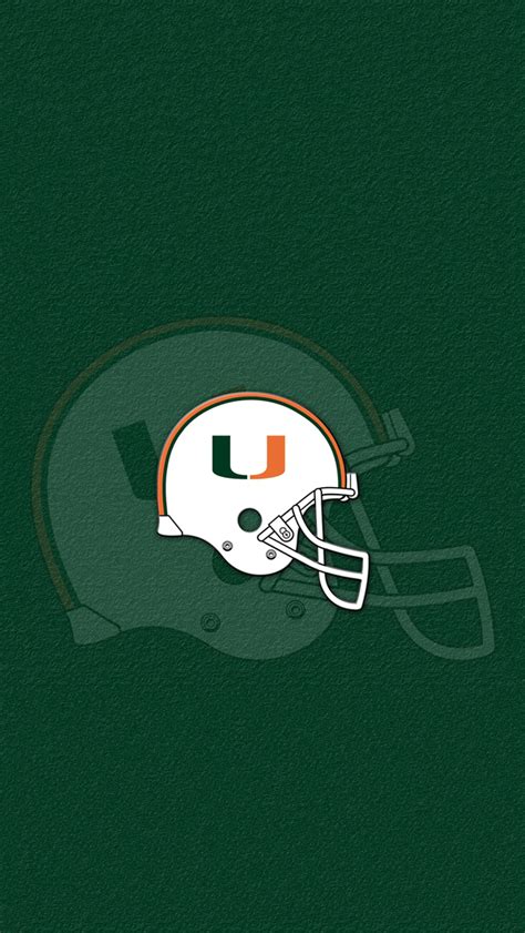 Miami Hurricanes Wallpaper for iPhone - WallpaperSafari