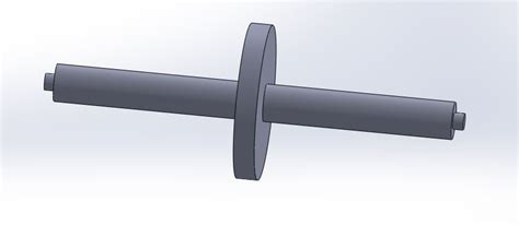 Frequency Analysis of a rotating shaft by using Solidworks : Skill-Lync