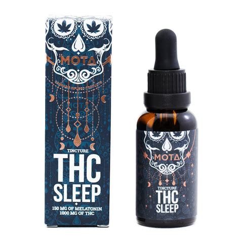 MOTA – THC Sleep Tincture 150MG of Melatonin - Foli Farms, LLC Cannabis