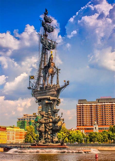 Russia. Moscow. Peter the Great Statue by Andrey Glushenko on 500px | Peter the great statue ...