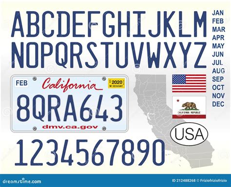 California License Plate 2024 - Alie Lucila