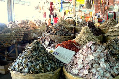 Visit to Taboan, Cebu. The Dried Fish Market