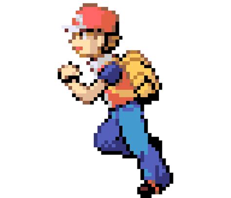 Running trainer | Pixel art, Pokemon, Mario characters