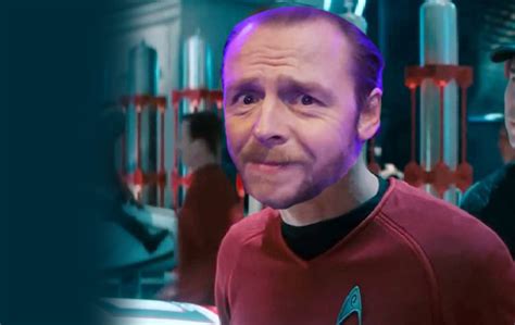 VIDEO: Simon Pegg's Reaction To The 'Star Trek Beyond' Trailer