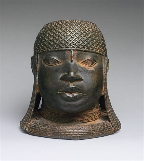 Head of an Oba African Masks, African Art, Statues, Tribal, Royal Art, Male Figure, Art ...