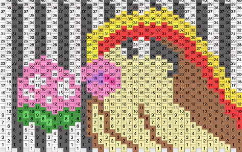 Pidgeot With A Pecha Berry Pony Bead Patterns | Characters Kandi ...