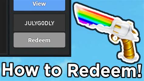 How To REDEEM Codes in Murder Mystery 2! (Roblox MM2 Codes) - YouTube