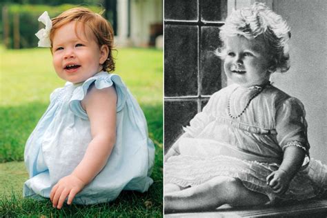 See Queen Elizabeth at Age 1 Side-by-Side with Great-Granddaughter Lilibet