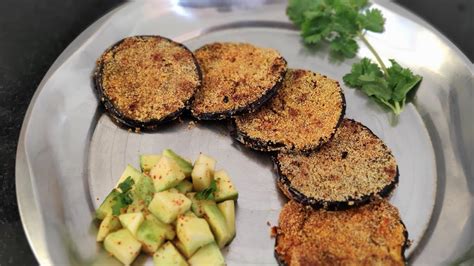 Baingan rava fry Goan style | Baingan fry recipe | Brinjal rava fry ...