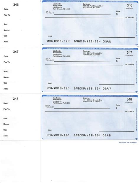 Pre-Printed Personal Checks - Mailable – PrintChecks Pro