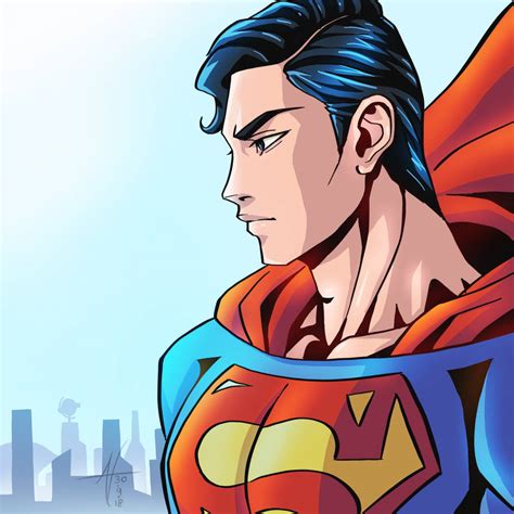 Superman! (fan-art) by arunairdraws on DeviantArt