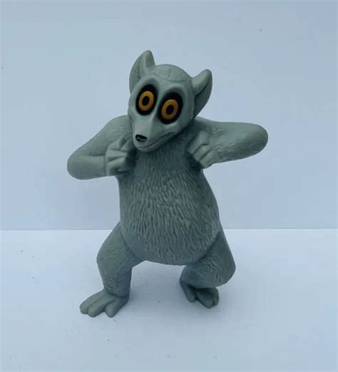 2008 MCDONALDS MADAGASCAR 2 - King Julien Singing Move It Happy Meal Toy Figure £15.99 - PicClick UK