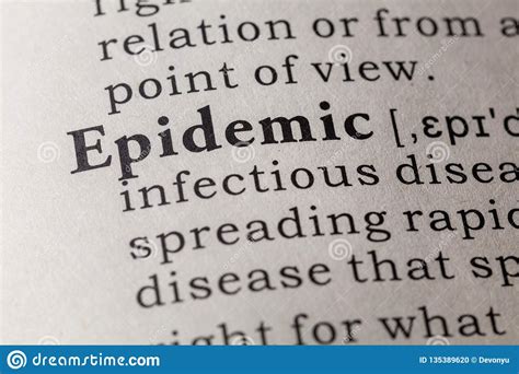 Dictionary Definition of Epidemic Stock Photo - Image of dictionary, epidemic: 135389620