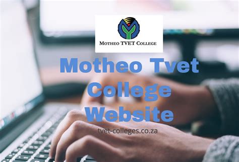 Motheo Tvet College Website - TVET Colleges