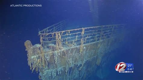 Wreck of Titanic struck by submarine - YouTube